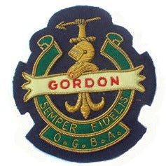OLD GORDON BOYS ASSOCIATION BLAZER BADGE (4334391066696)