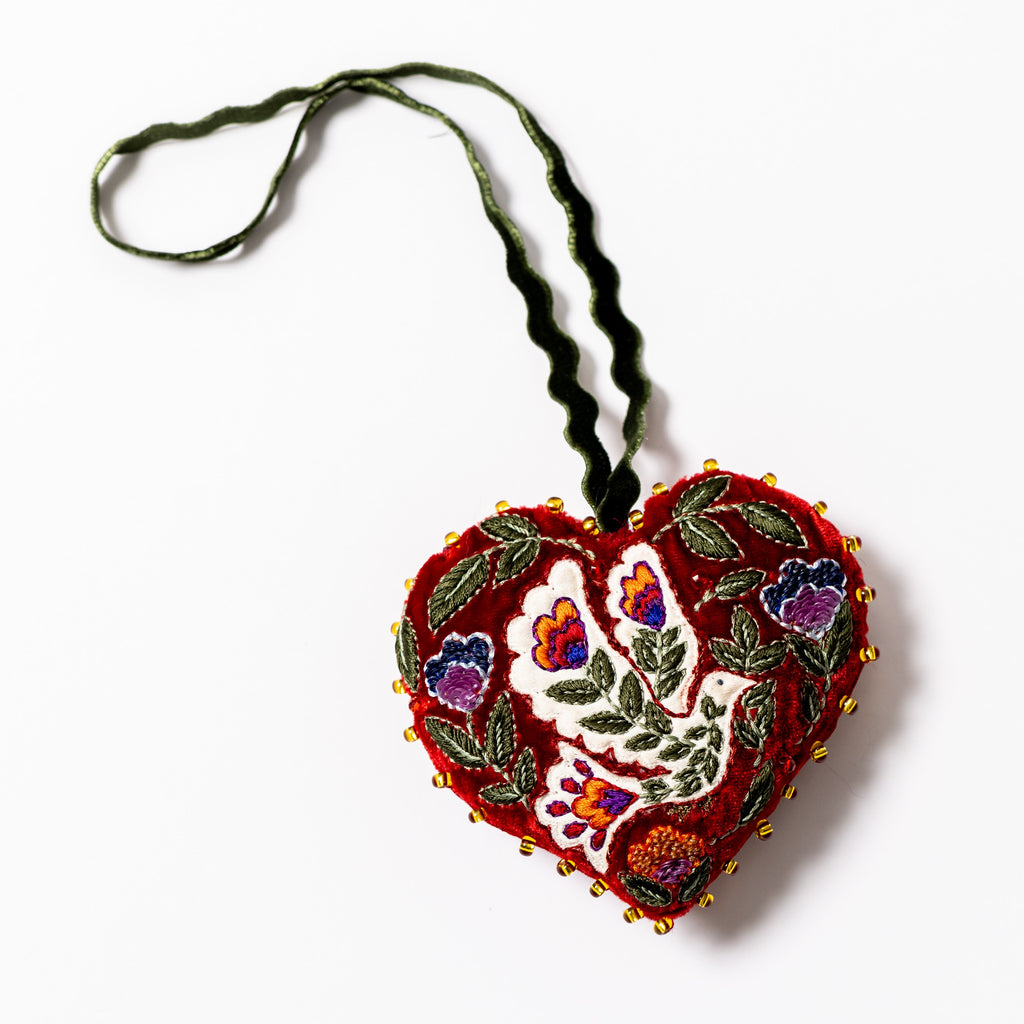 Emilia Heart Hanging Decoration (8158890426627)