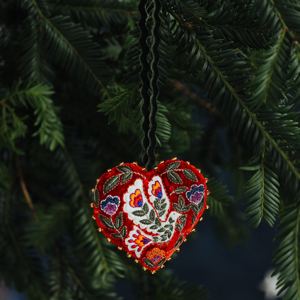 Emilia Heart Hanging Decoration (8158890426627)