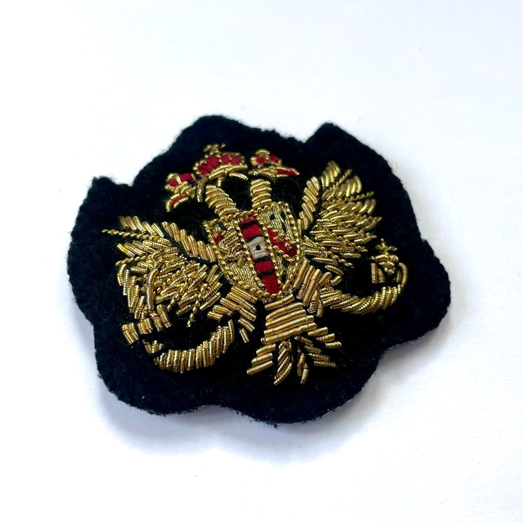 Queens Dragoon Guards Beret (Eagle) Badge (4334340538440)
