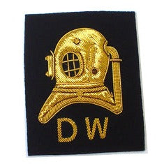 DIVERS HELM MESS DRESS S.W. OR D.W. ON NAVY OR RED (4334324744264)
