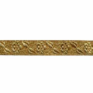 ROSE INFANTRY LACE - GOLD 5/8 INCH (4344150261832)