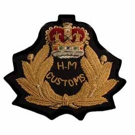 HM CUSTOMS CAP BADGE (4334393294920)