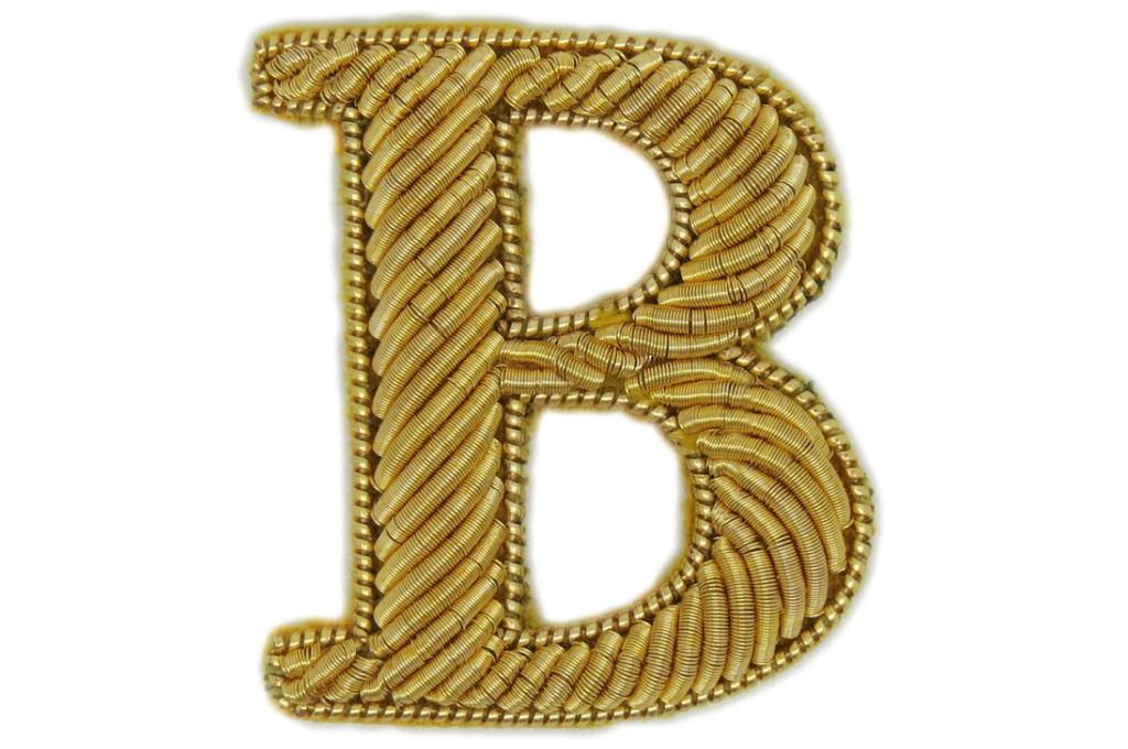 Serif Gold Embroidered Letters (4382370365512)