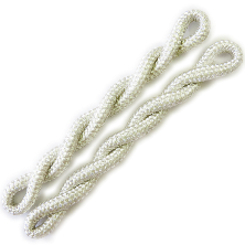 Shoulder Cords Single Twist In Silver (4334503067720)